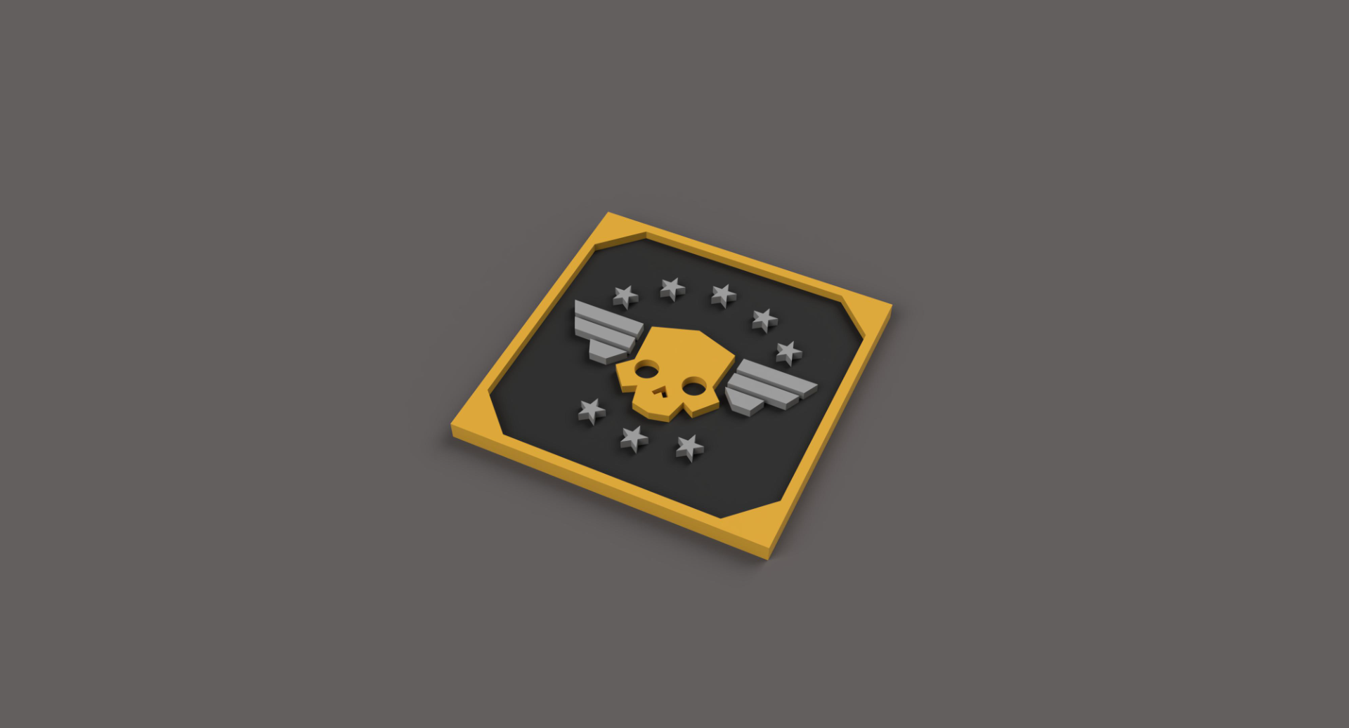 Helldivers 2 "Hell Dive" Achievement Plaque