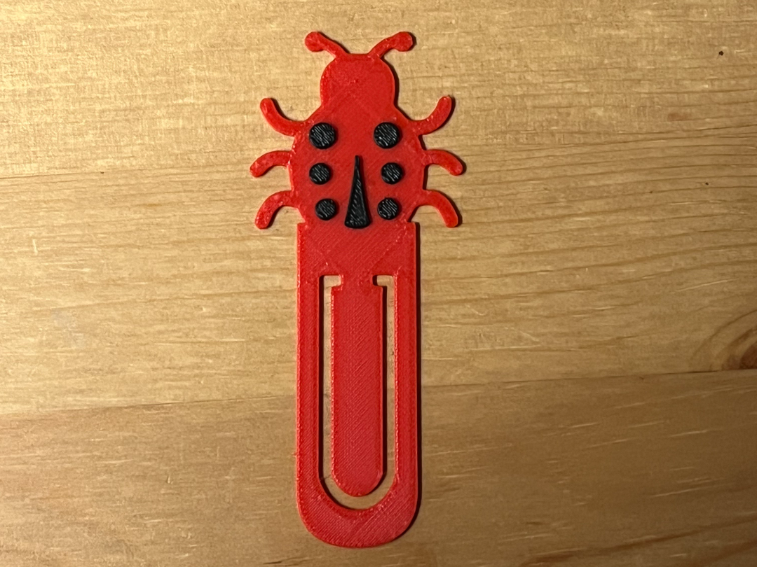 ladybird bookmark