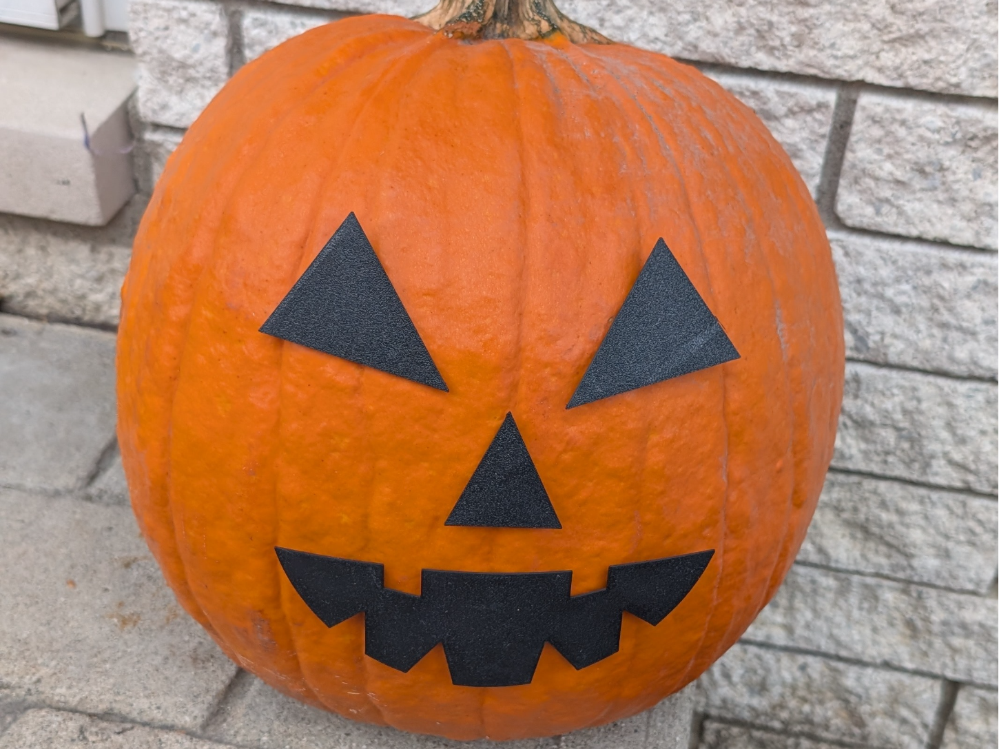angryJACK - Pin on Pumpkin Jack-o-Lantern Face