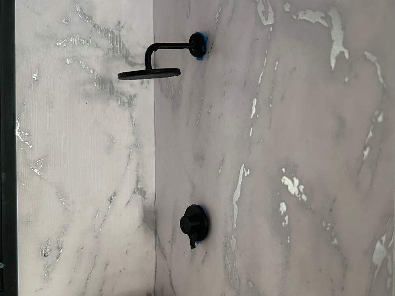 1:12 Doll house shower head and handle