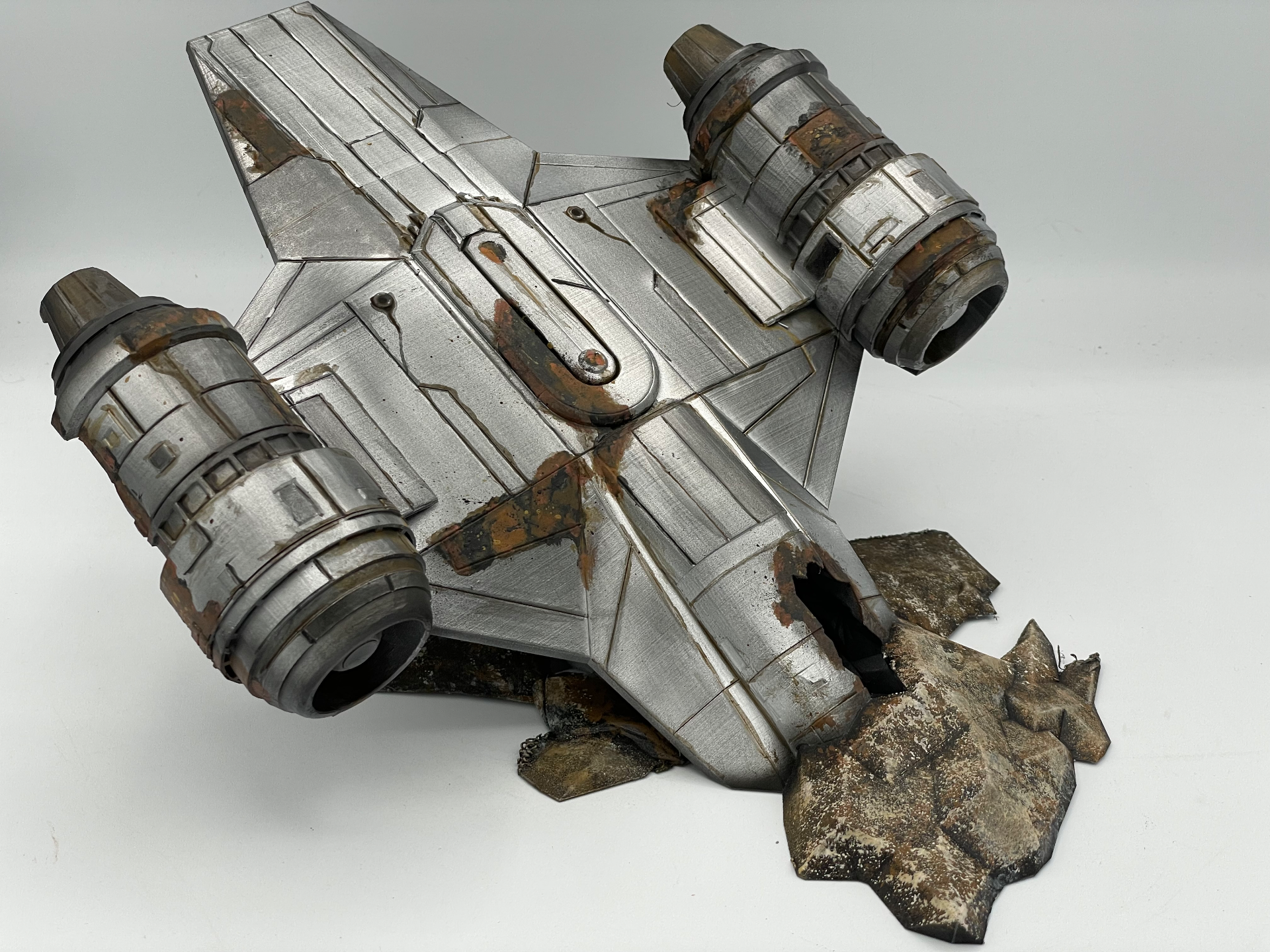 Crashed Razor Crest - Terrain - Legion Scale