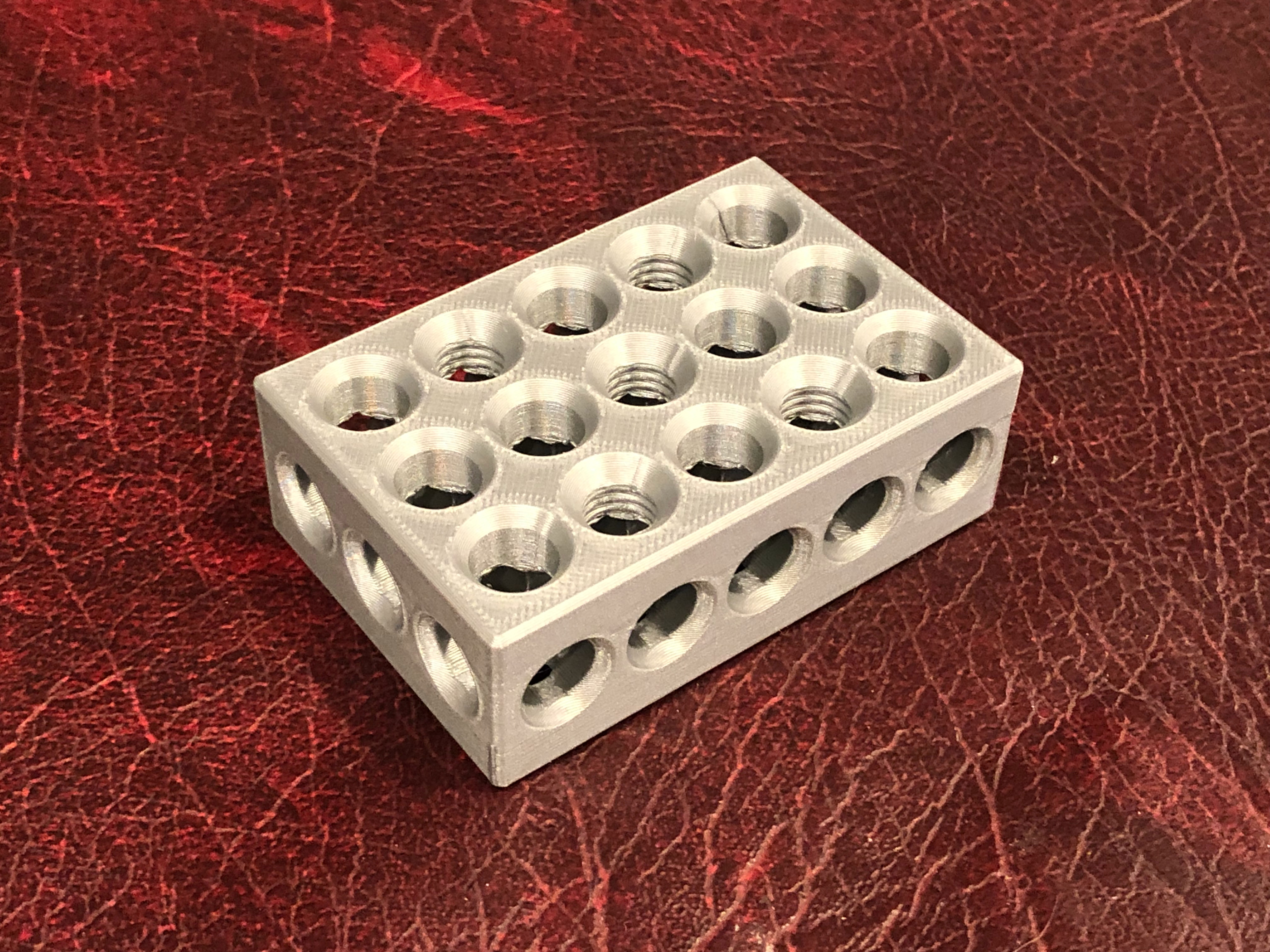 A 1x2x3" Block Calibration Cube