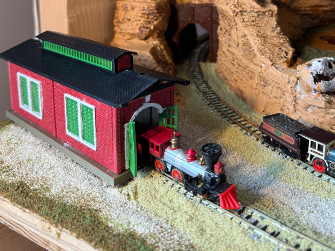 N Scale Single Stall Engine House (No AMS)