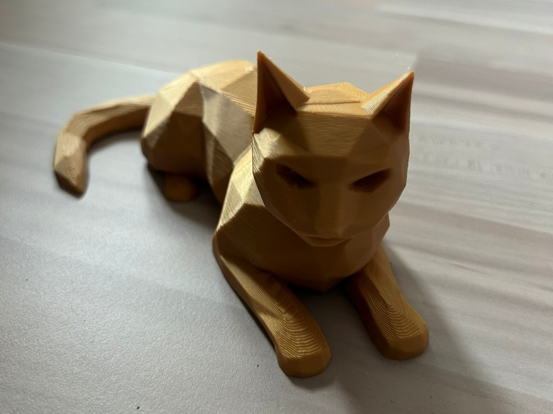 Katze Low Poly