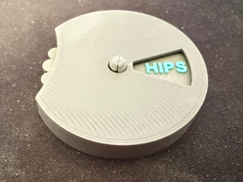 Filament mark wheel for storage box