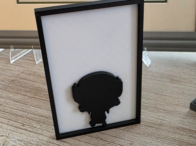 One Piece Tony Tony Chopper Silhouette Desk Stand