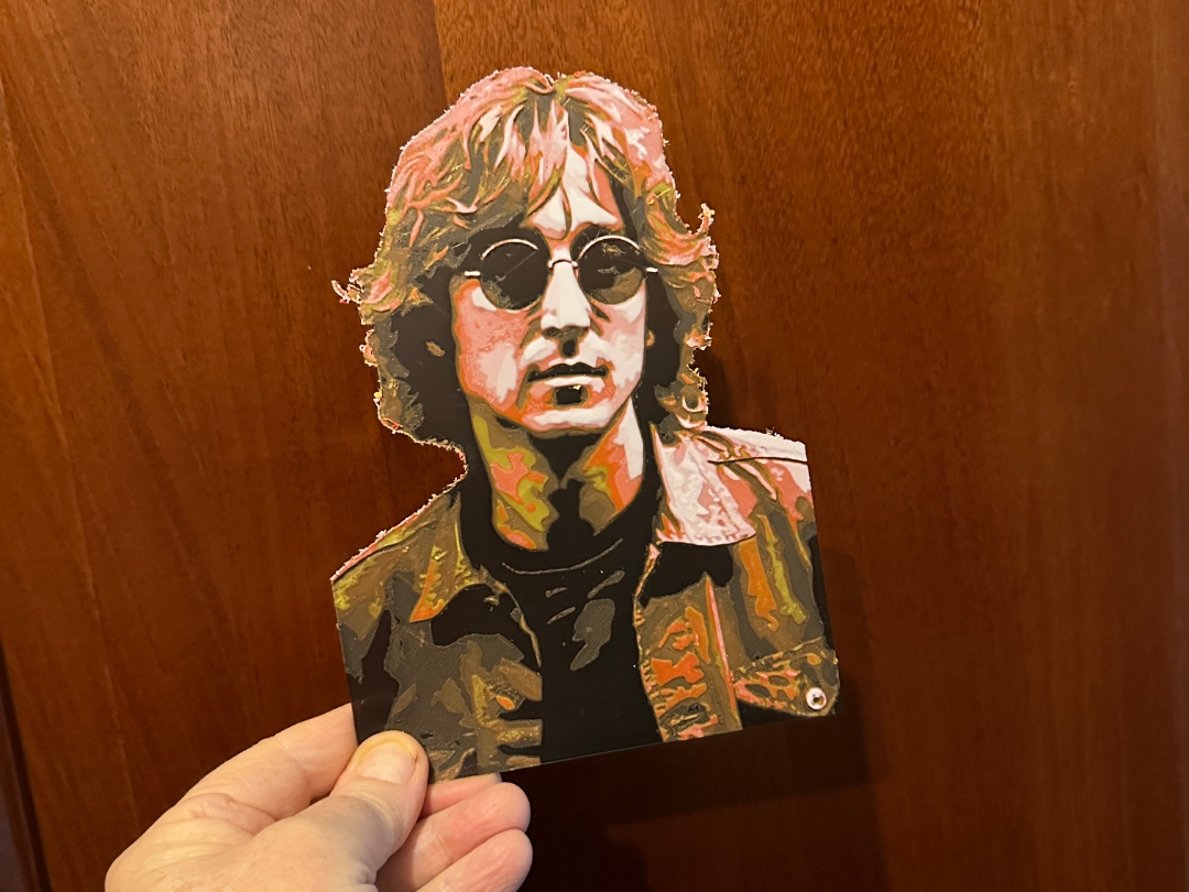 John Lennon in Hue Forge