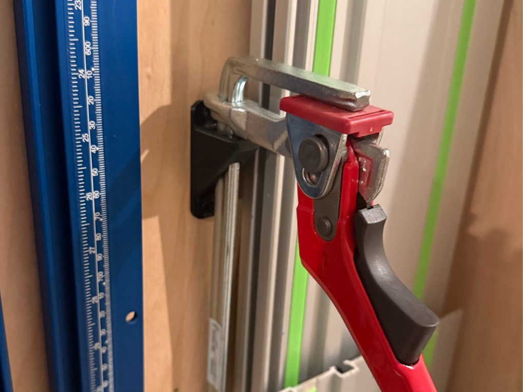 Tracksaw Clamp Wall Mount