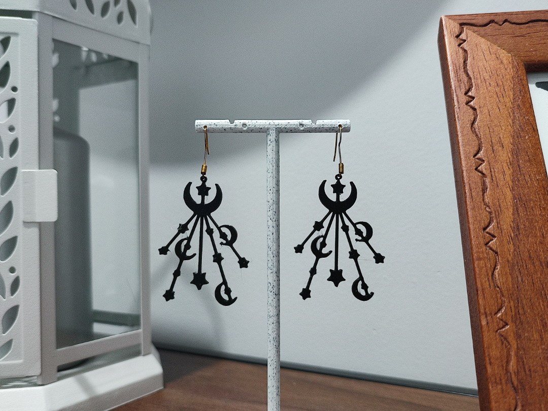 Aretes Cascada Astral