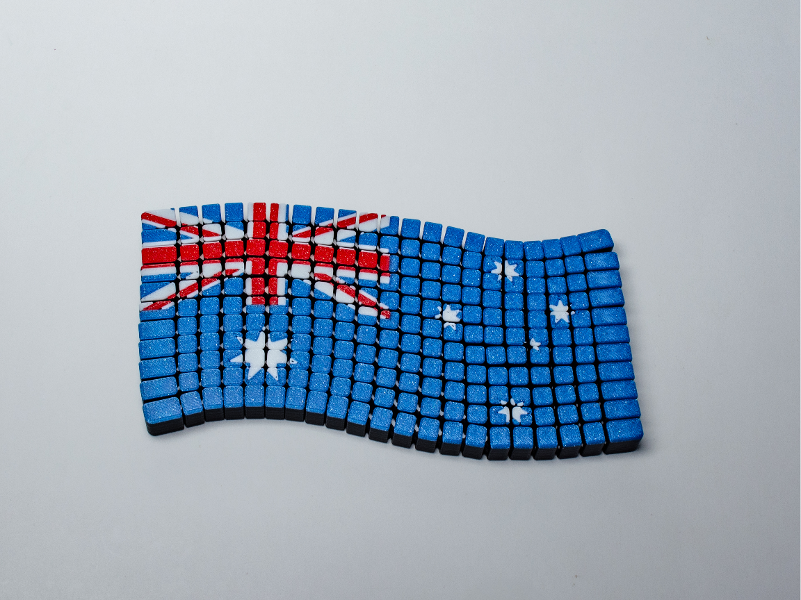 Articulated Australian Flag