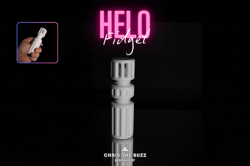 Helo Fidget – Calm Motion, Clean Mechanics