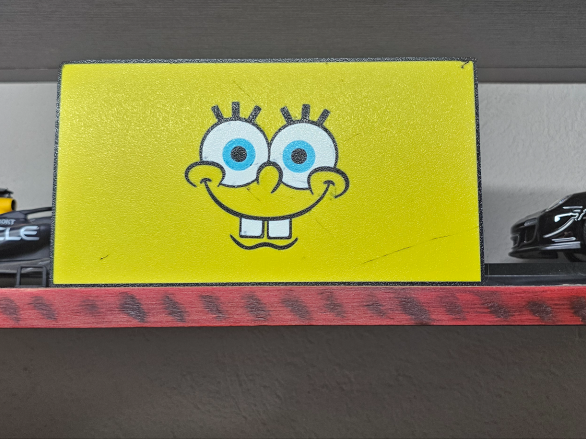 Spongebob face lightbox