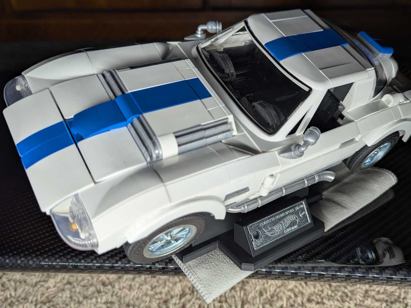 Mattel Brick Shop Vehicle Display Stand