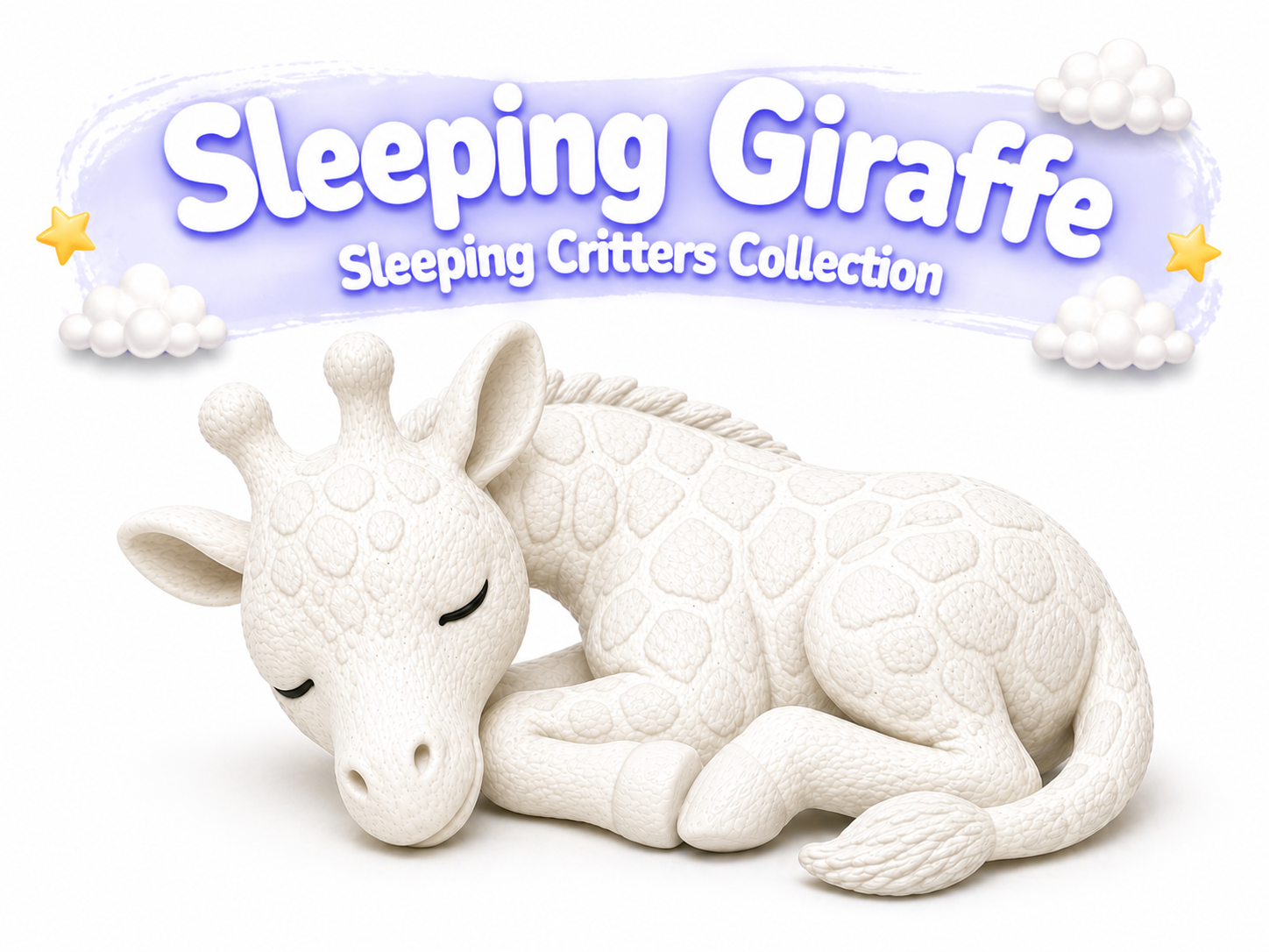 Sleepy Giraffe - Sleeping Critters Collection