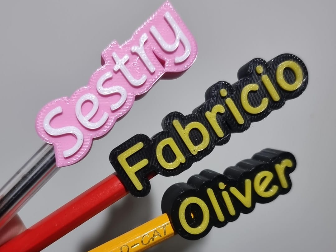 Nombre personalizable para Lápiz o lapicera