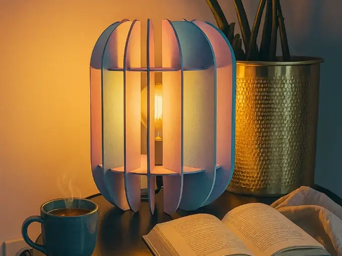 Lampe à pales bicolor (E27 light bulb)