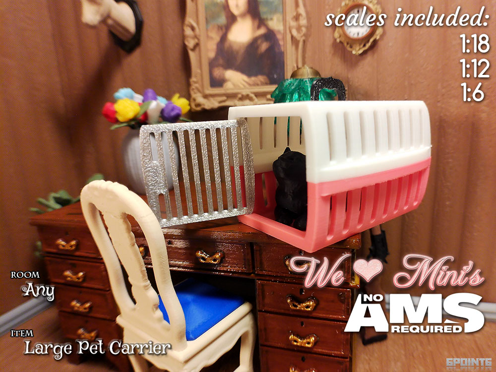 WLM - Animal Pets Cats & Dogs Large Pet Carrier