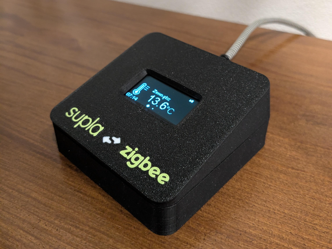 Supla Gateway + Screen (ESP32C6 + Wemos D1 + OLED)
