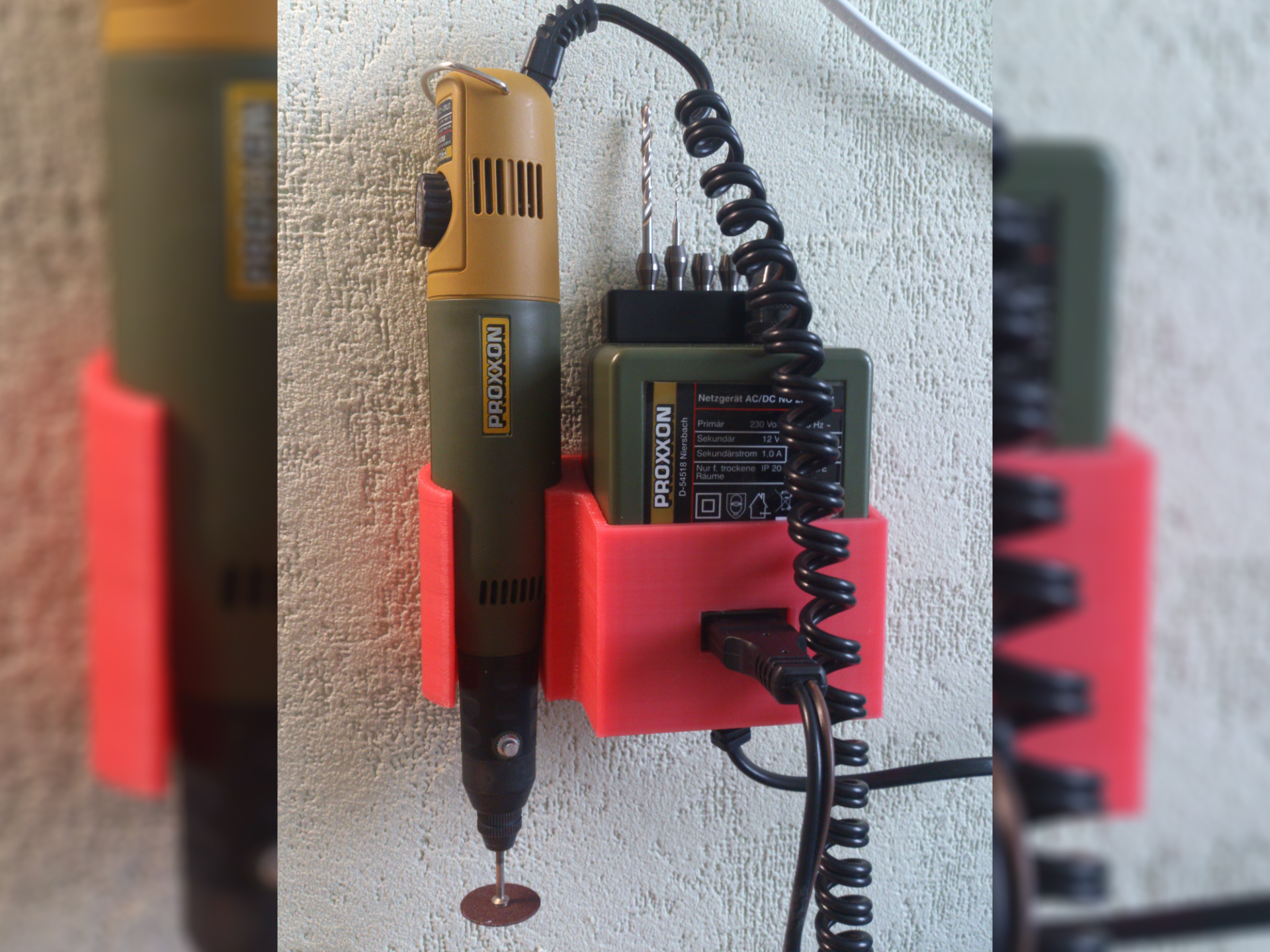 Wandhalter für Proxxon 50/E, 60/E Set