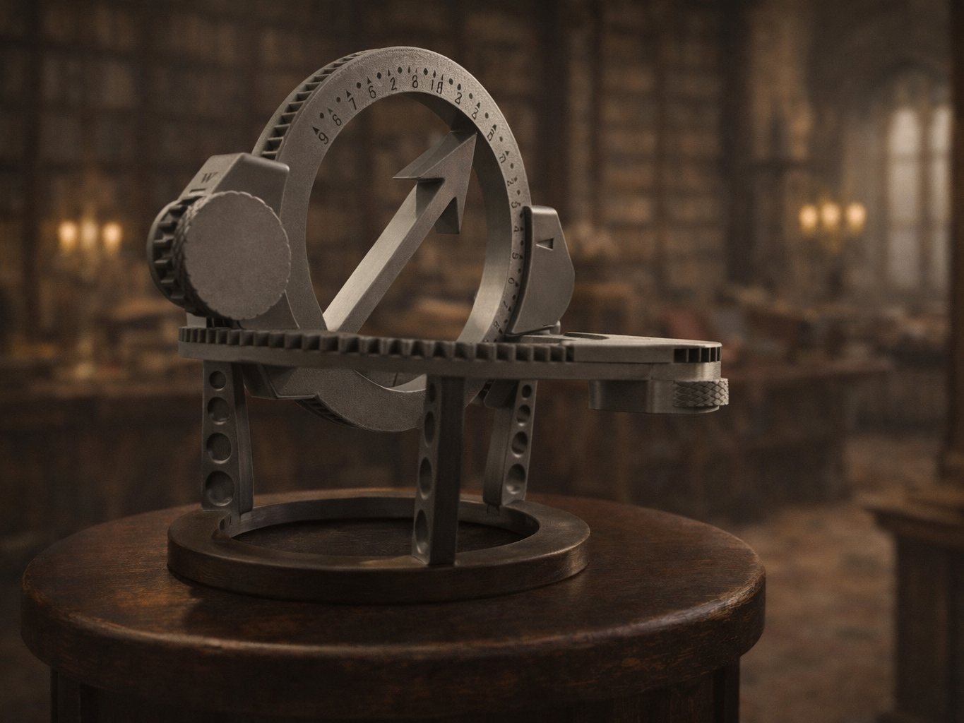 Lunar Pointer — A Celestial Instrument