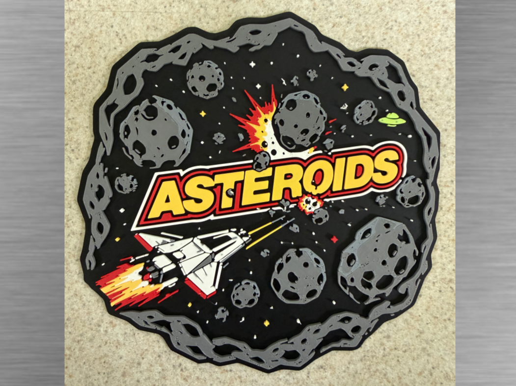 Asteroids Arcade-Cutout