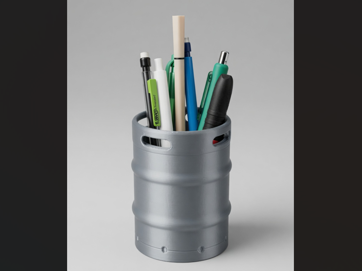 Keg Pen Holder ,Organizer, storage