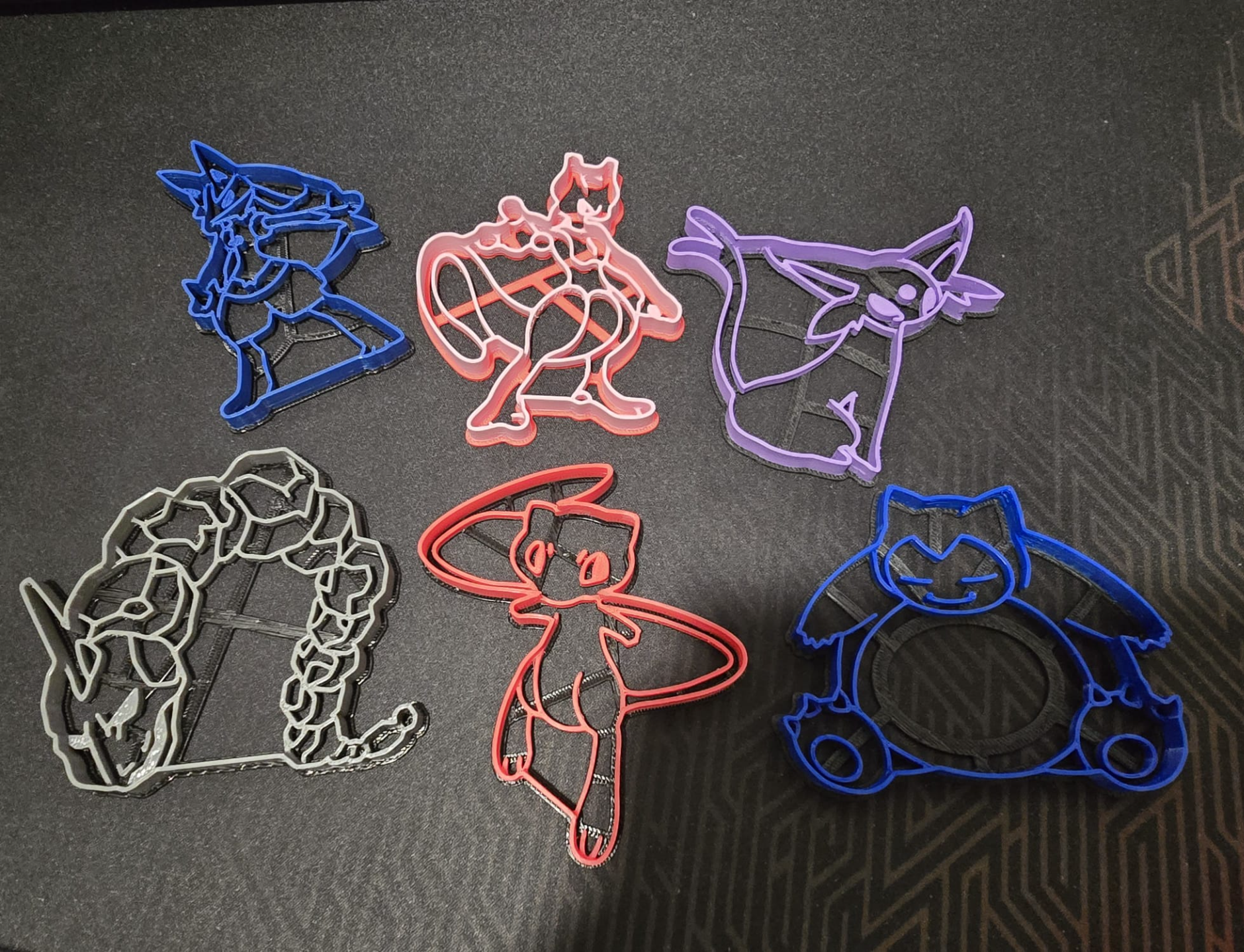 Pokemon-Last pack Cookie Cutters