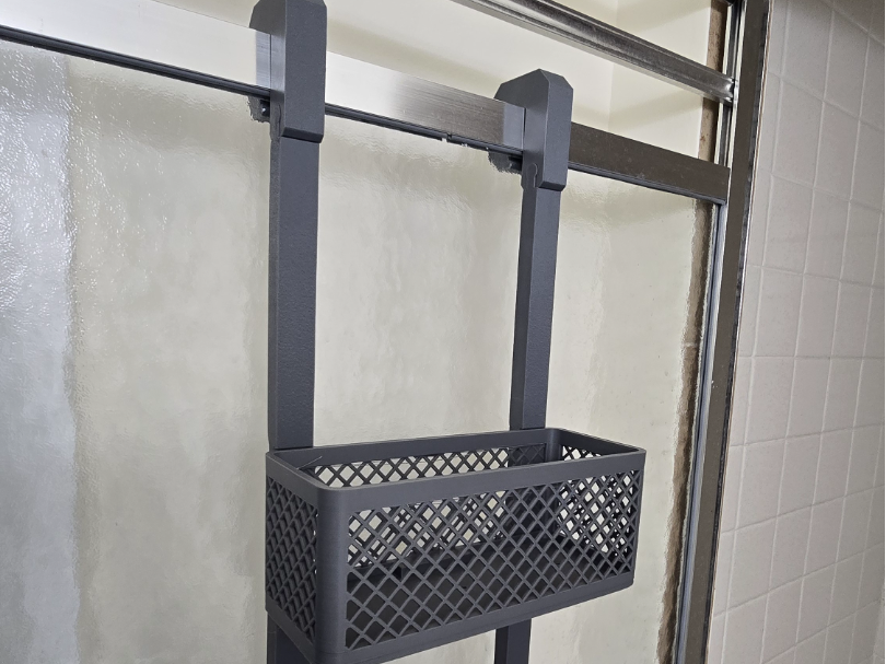 Bathroom Shower Caddies - Double Supports