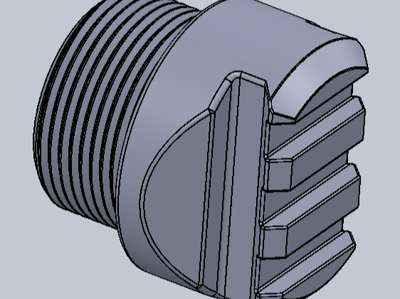 Buffer Tube Thread to Picatinny Adapter
