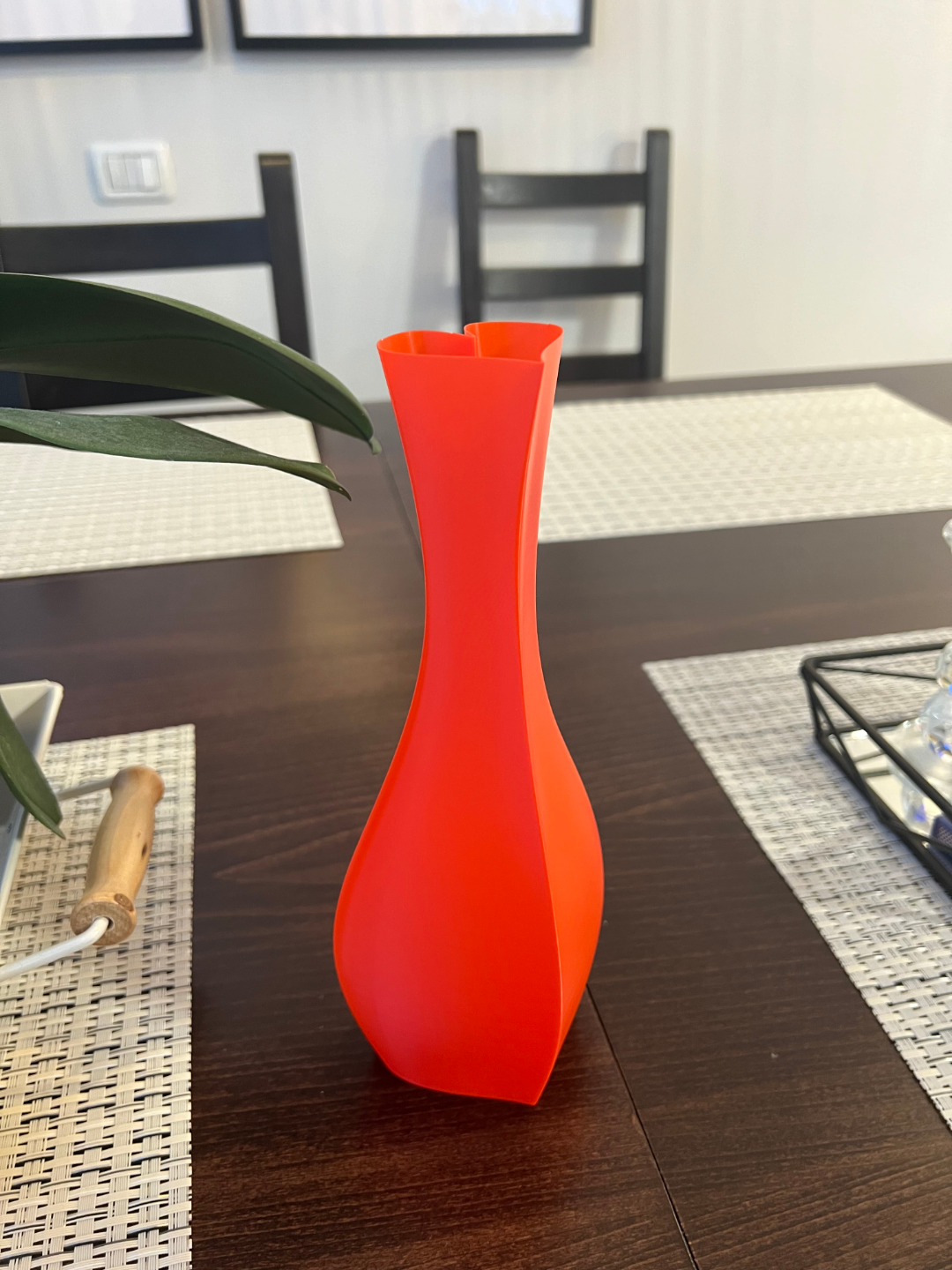 Valentines Heart Tall Vase