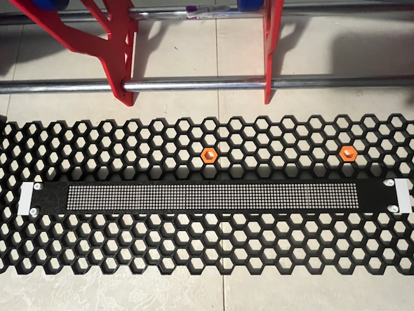 1U Server Rack Panel Mount - Honeycomb Wall System