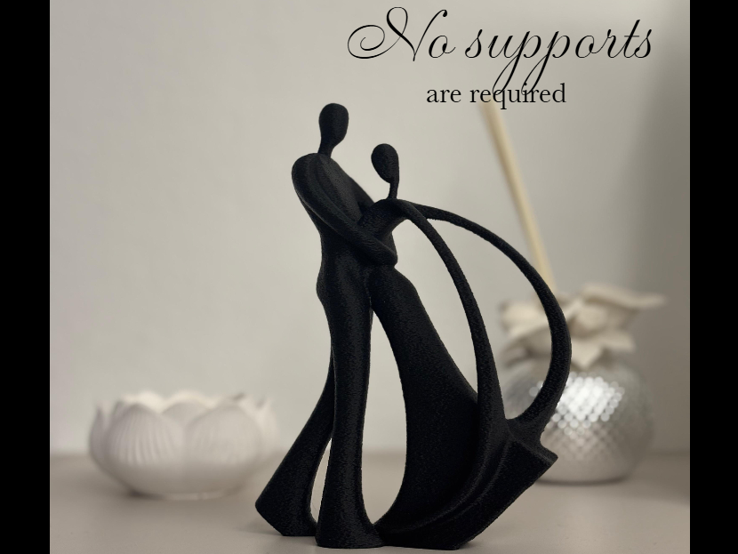Couple valentine statue