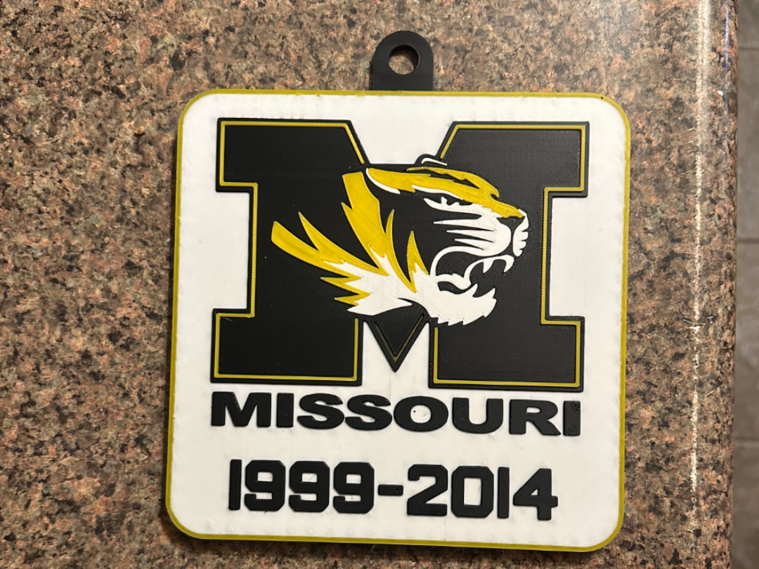 Missouri Tigers Classic Oversized Logo 1999-2014