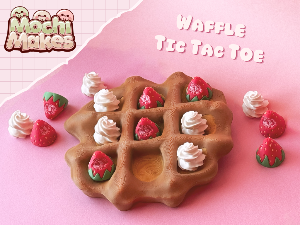 Tic Tac Toe Waffle!