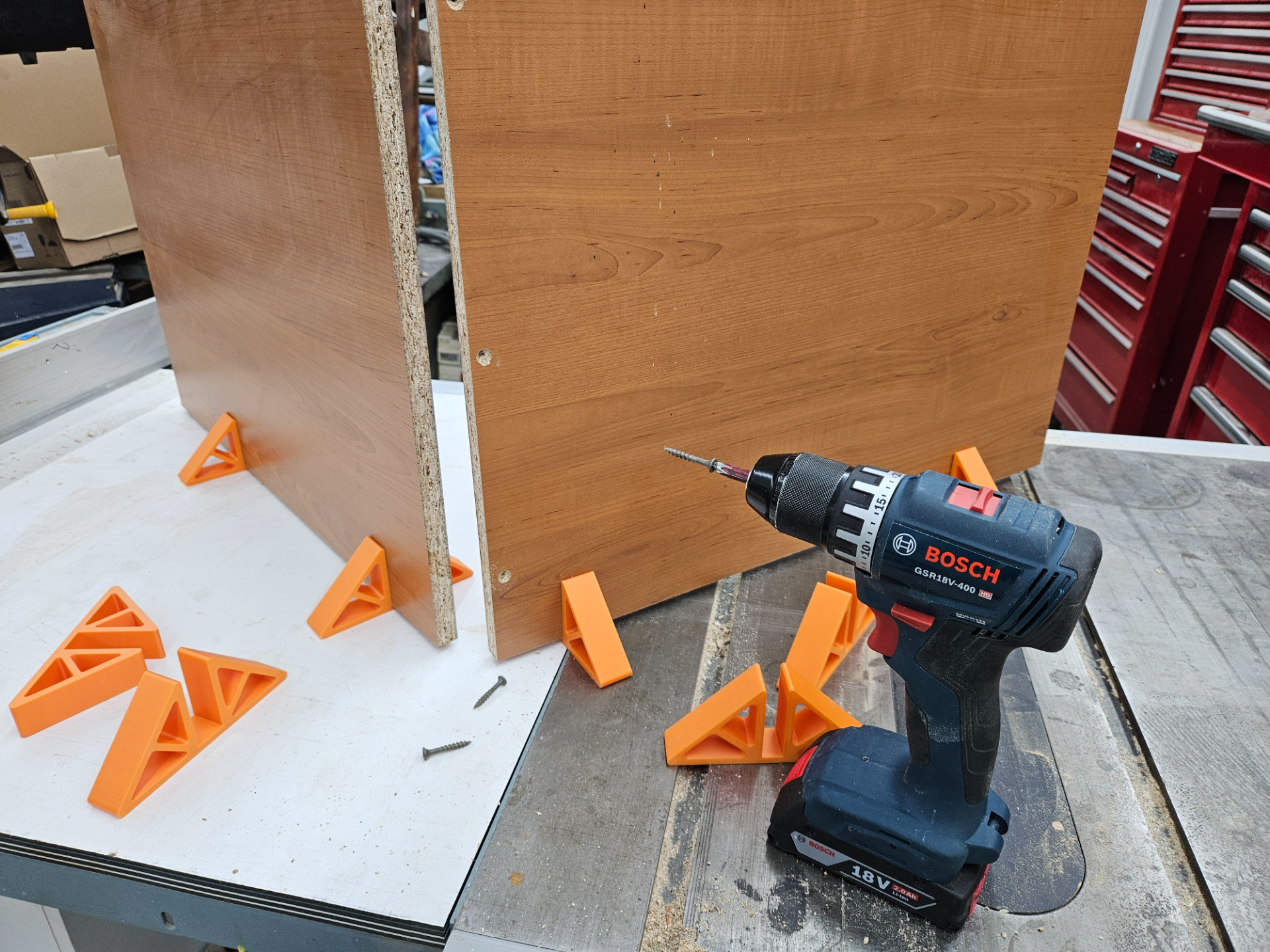 Panel stand support helpers - Imperial 1/4-1 inch