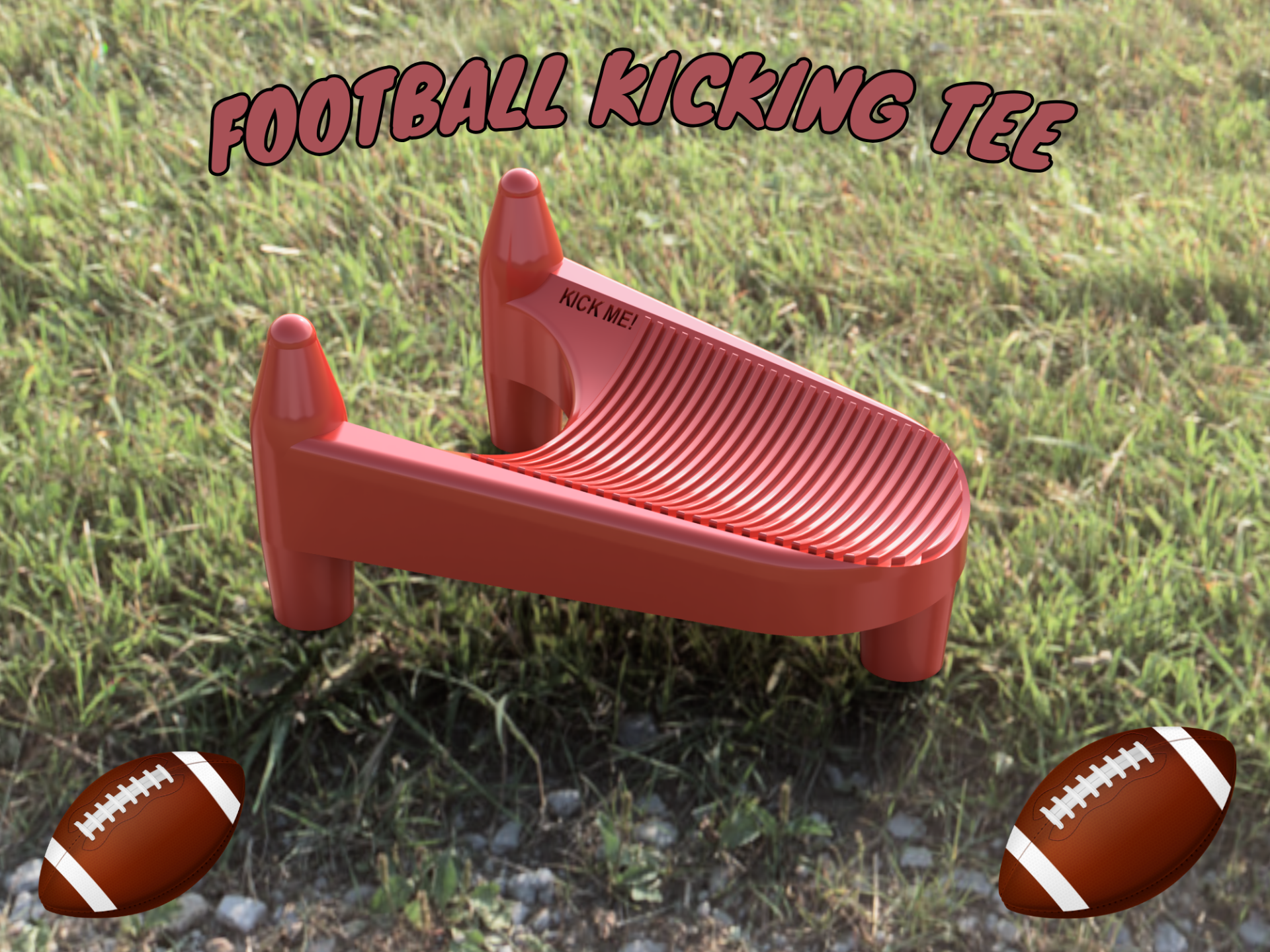 Football Kicker Tee