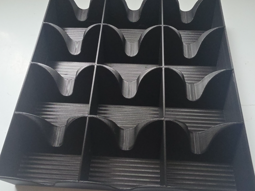 Card sorting tray 3 row x 4 row