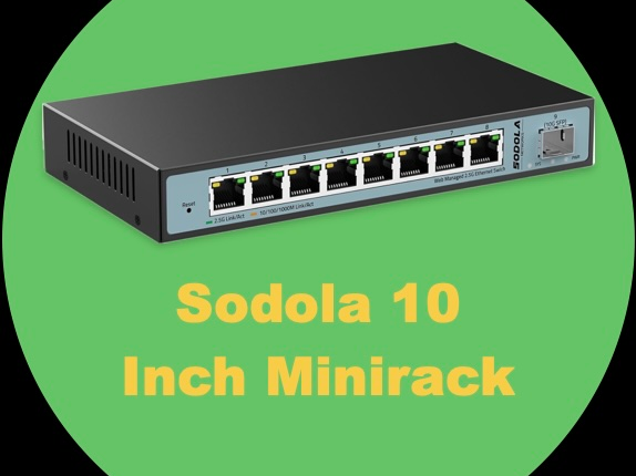 SODOLA Switch 10 Inch Rack