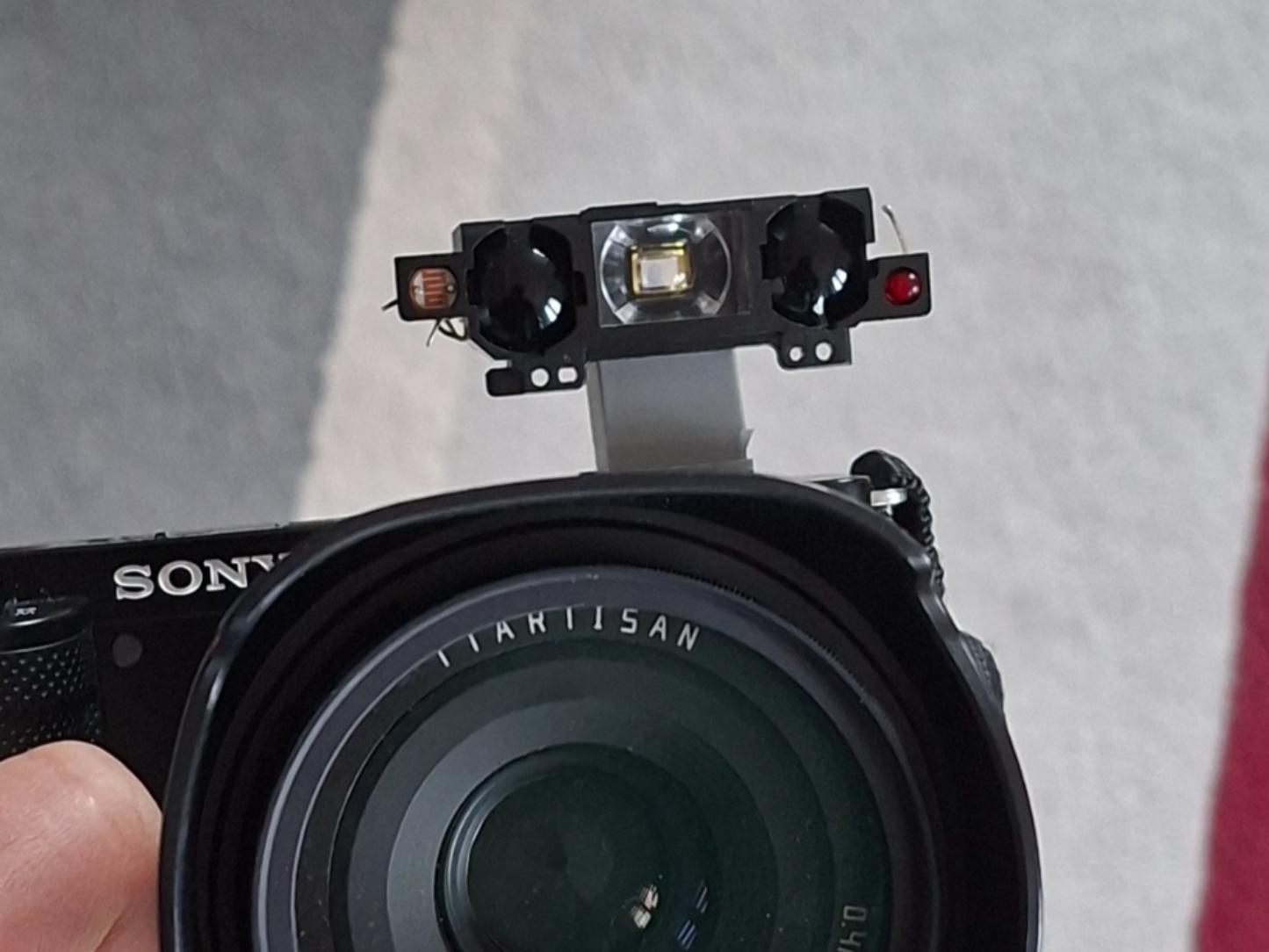 minolta 35ex/Freedom AF 10R viewfinder hotshoe