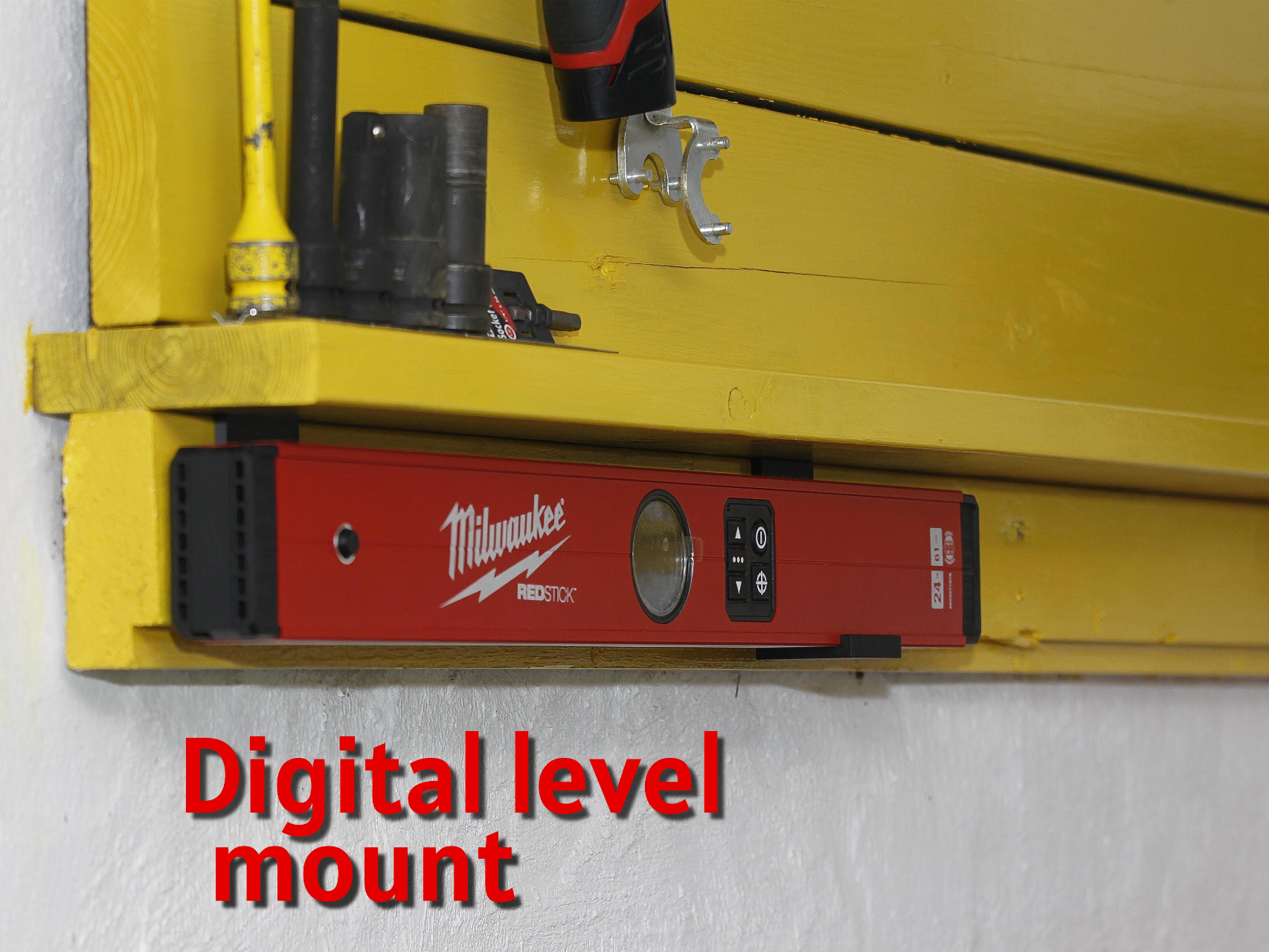 Milwaukee Digital level mount