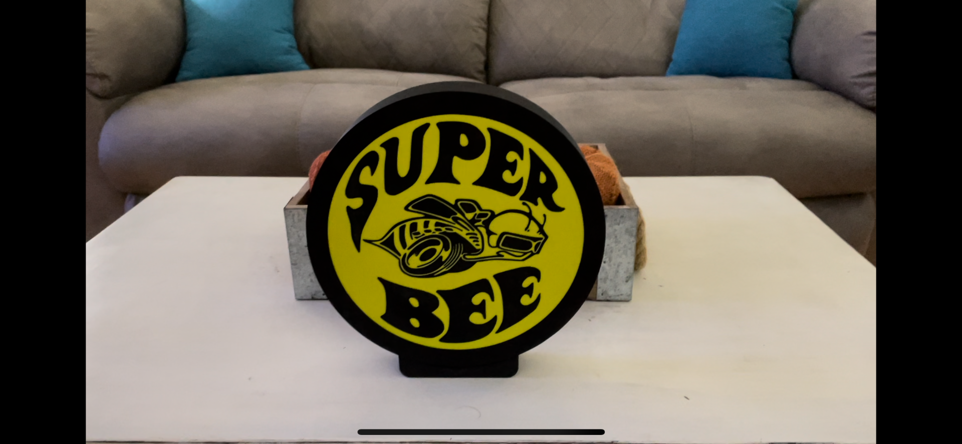 Super Bee Logo LED Light Box
