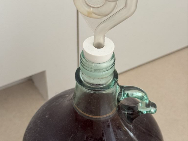 airlock stopper wine fermentation carboy botleneck