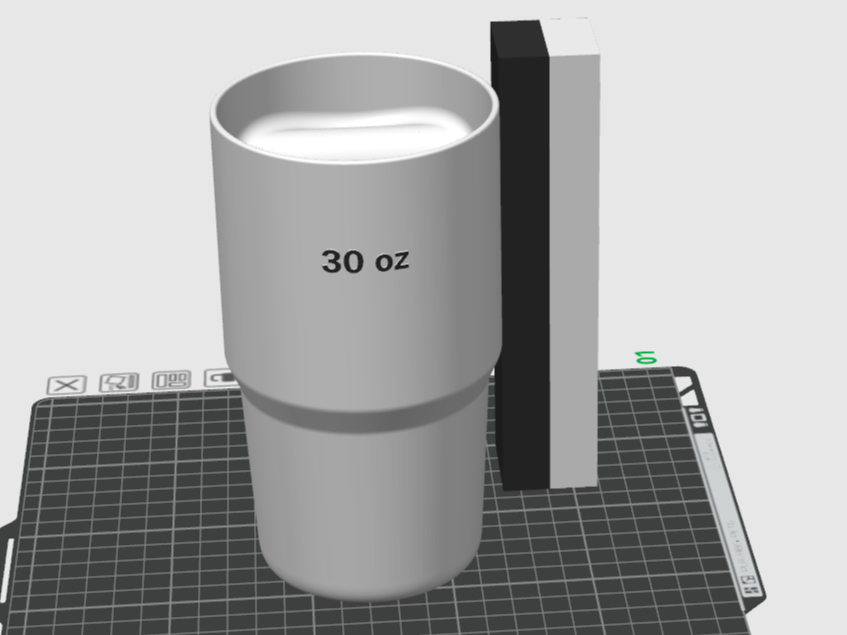 3D Printable 30oz Cup