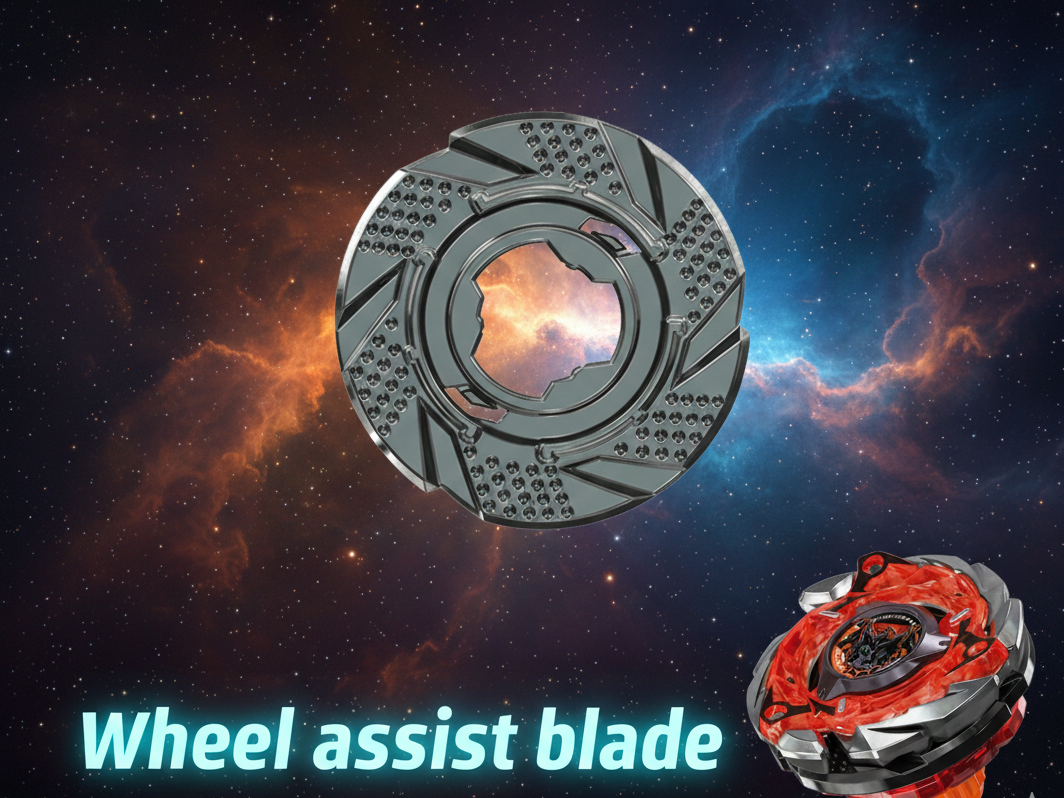 Wheel Assist Blade Flame cerberus Beyblade X