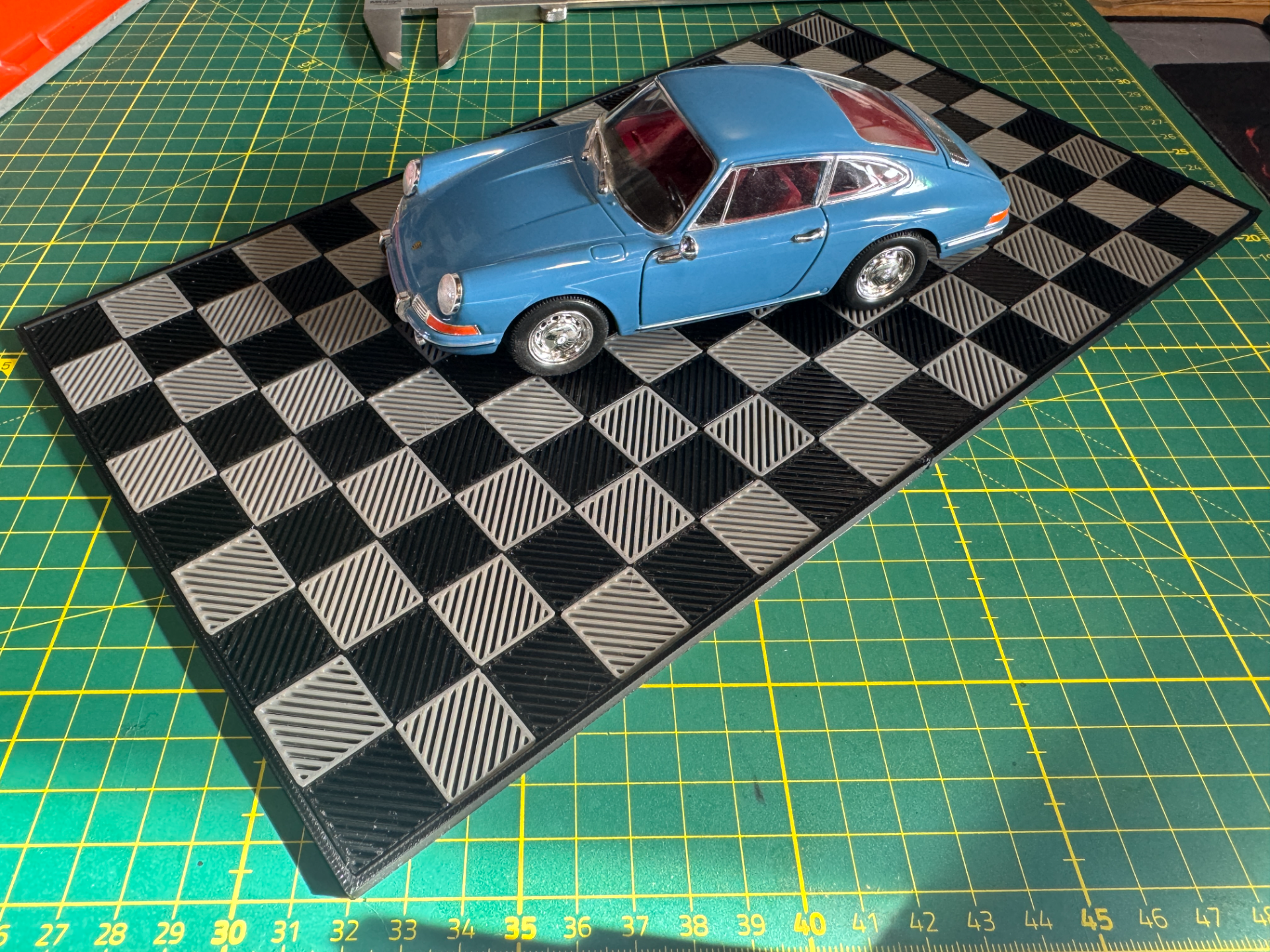 1/18 dalle garage / sol 1:18