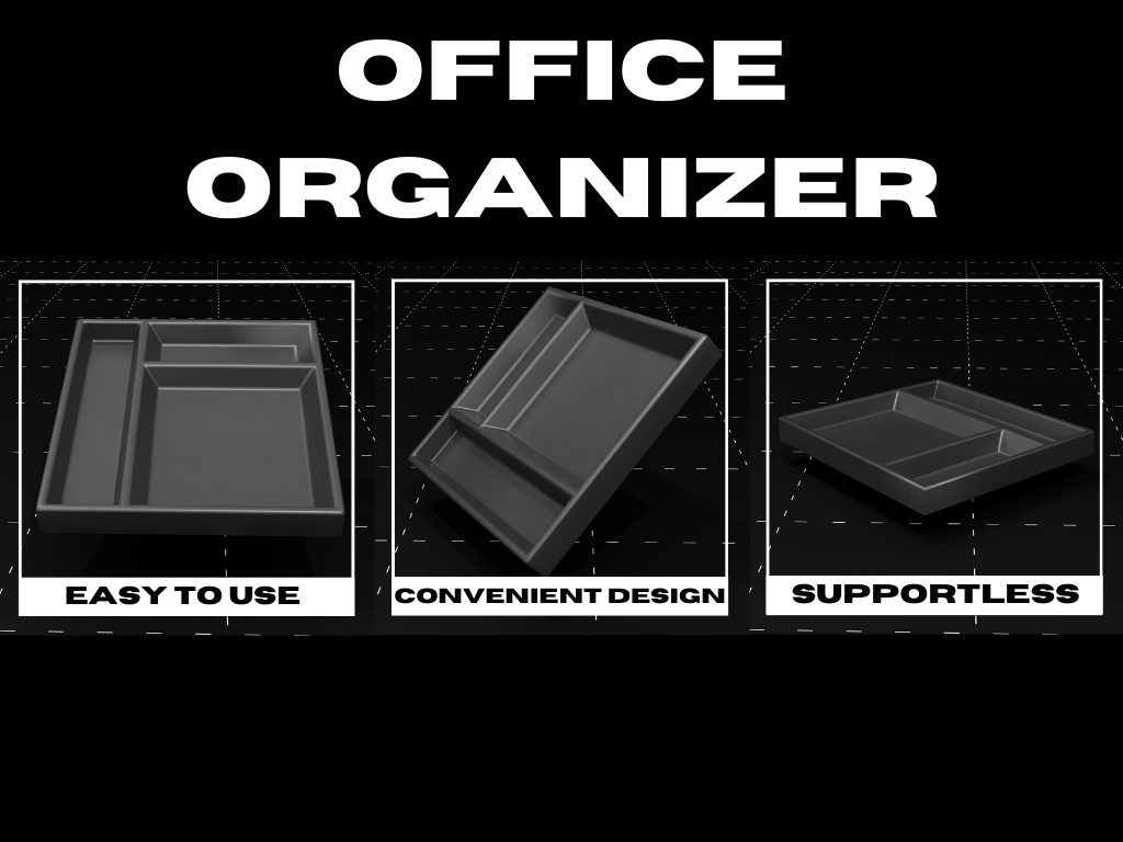 OFFICE ORGANIZER – Clean, Practical & Support-Free