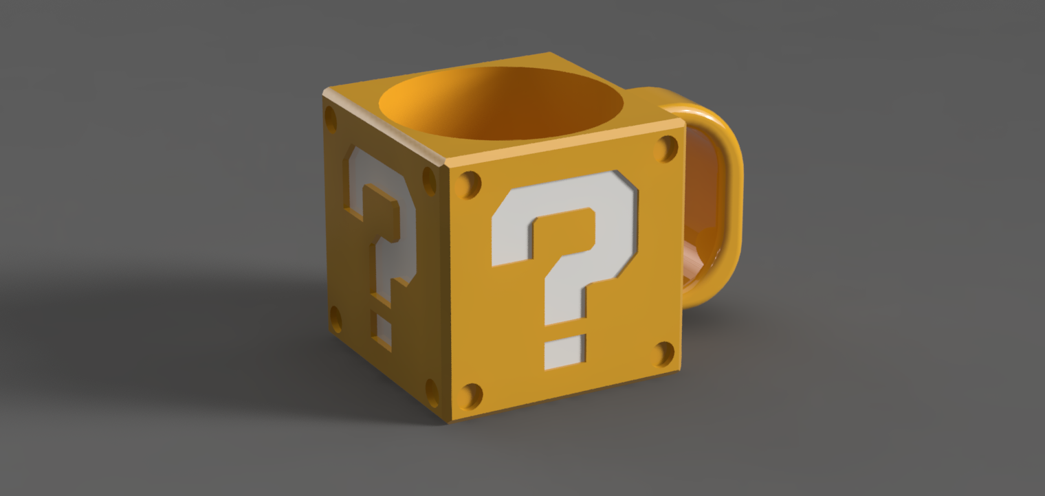 Super Mario ? Block Mug