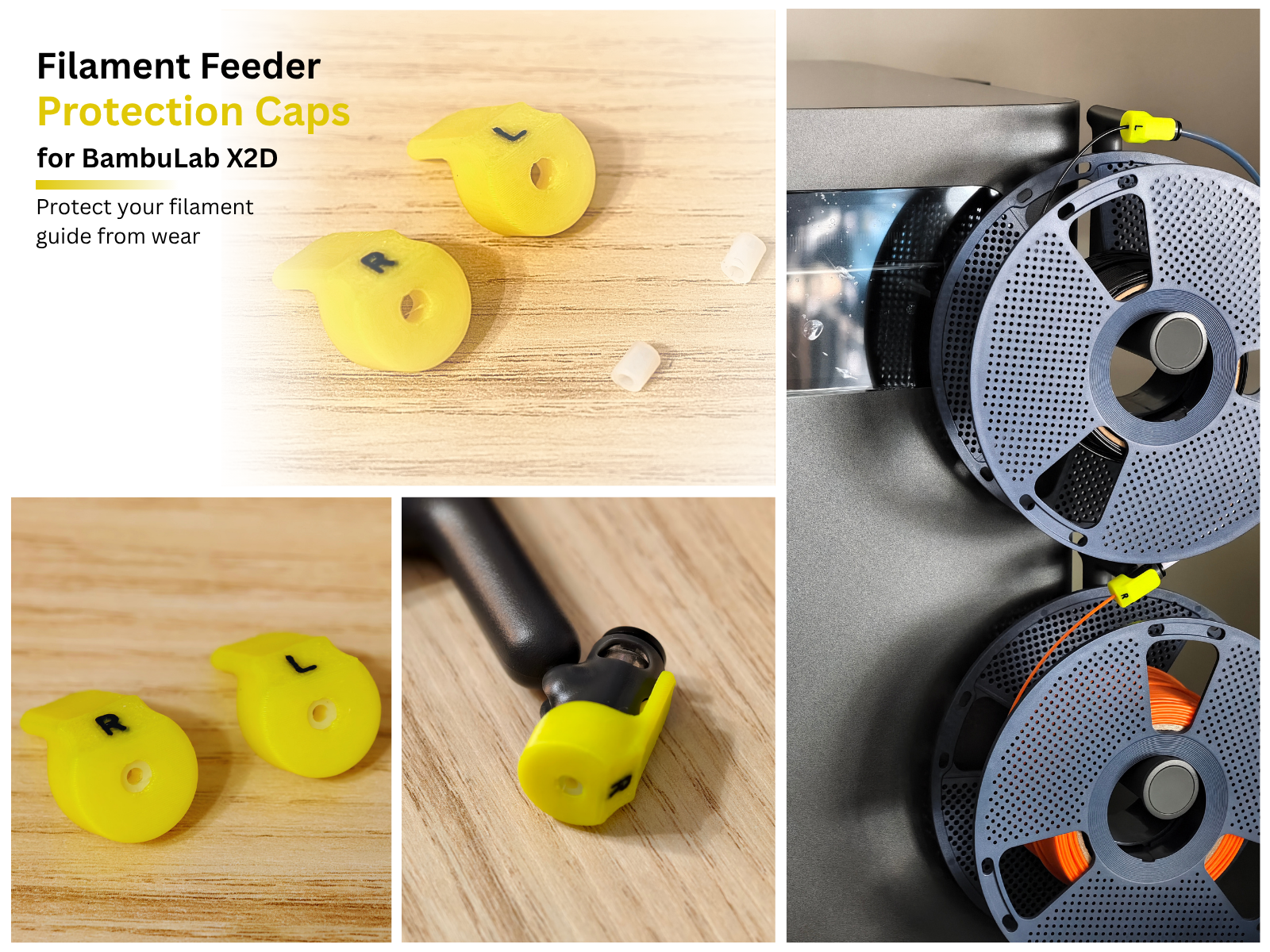 X2D filament feeder guide protector