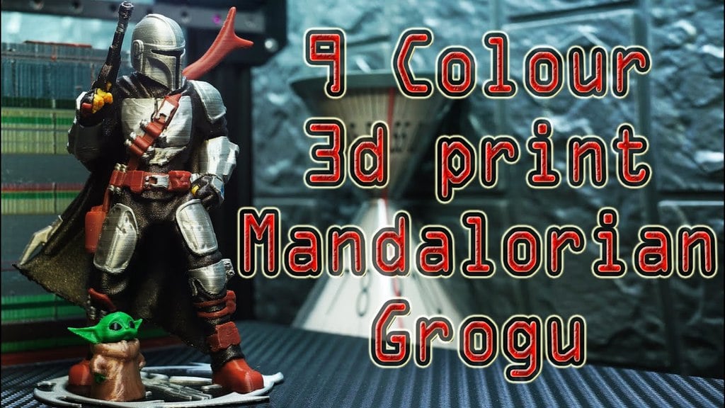 Mandalorian MultiColour for Bambu AMS MMU Smuff Mosaic Palette