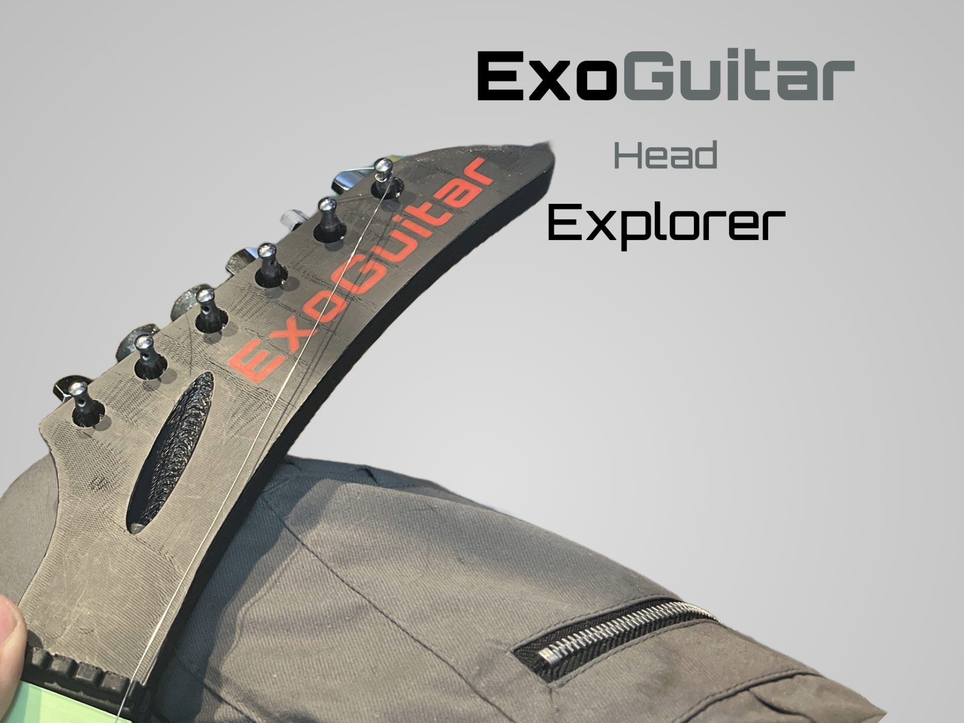 ExoGuitar - Head - Explorer